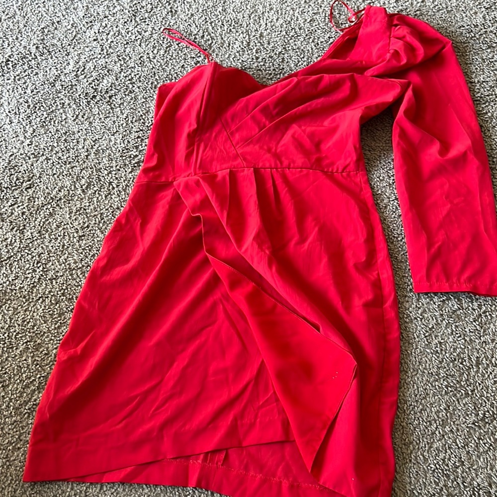 Red dress